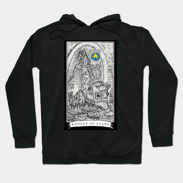 The Knight of Stars - The Tarot Restless Hoodie by WinslowDumaine